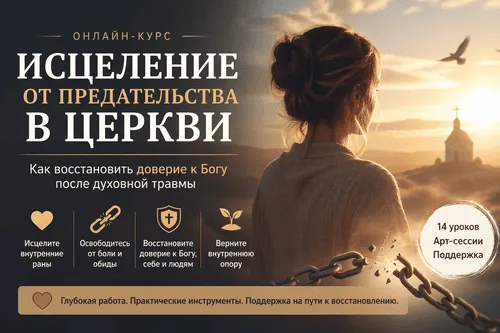 Обложка курса Исцеление от предательства в церкви